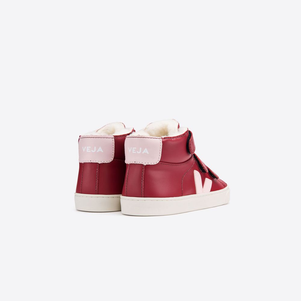 Veja Kids Sneakers India Store Veja Esplar Mid Red White